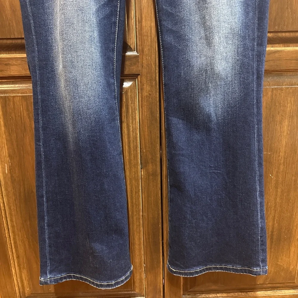 BKE Payton Dark Blue Boot Cut Jeans - Picture 4 of 9